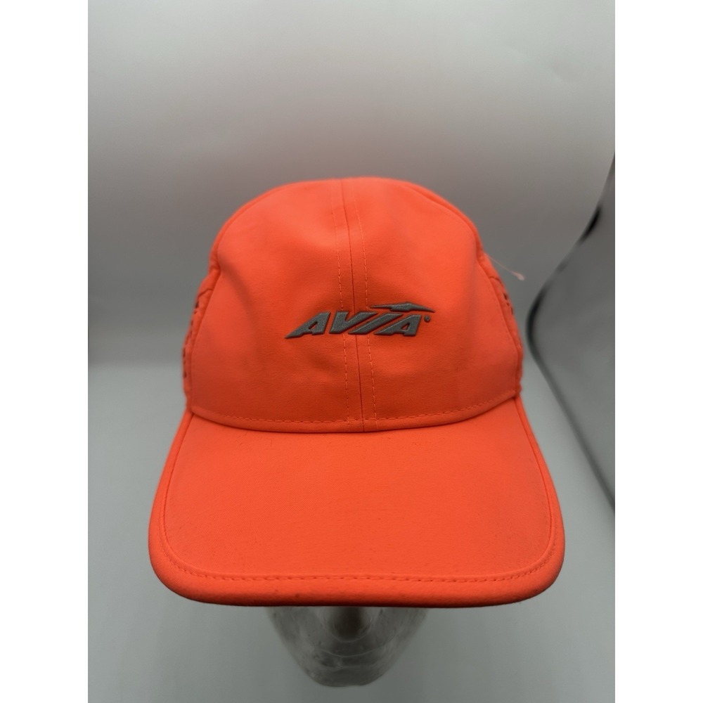 Avia Blaze Orange Hat Performance Strapback Hunting Outdoor Cap OSFM NWOT‎